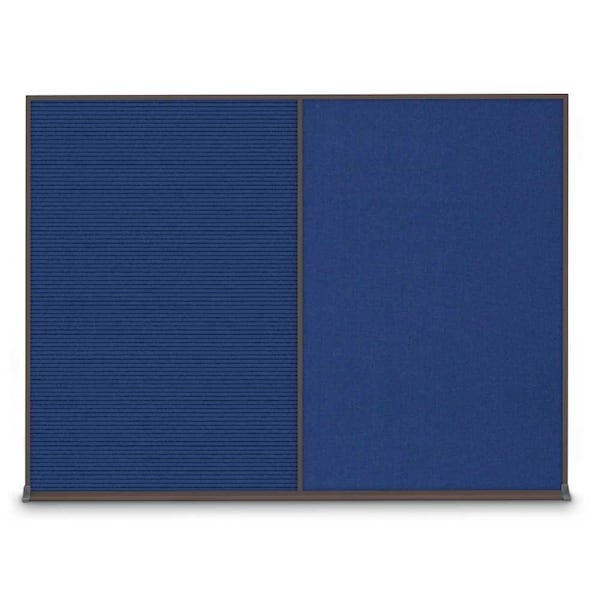 Double Door Radius Plus Corkboard, 60"X